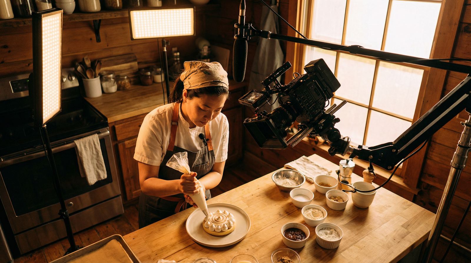同人动漫美食视频拍摄教程